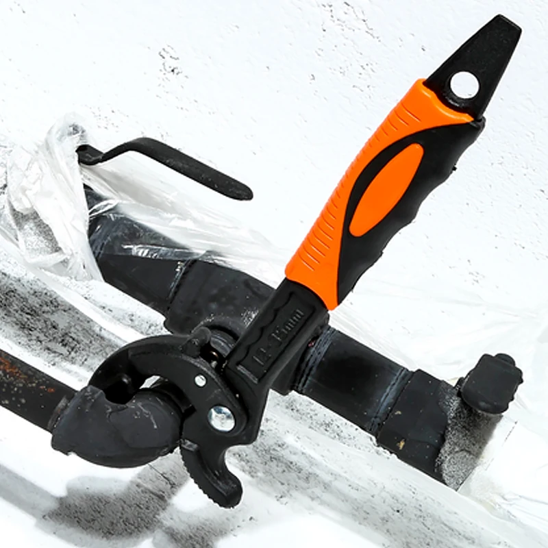 14-30 / 30-60mm Universal Key Pipe Wrench Open End Spanner Set High-carbon Steel Snap N Grip Tool Plumber Multi Hand Tool