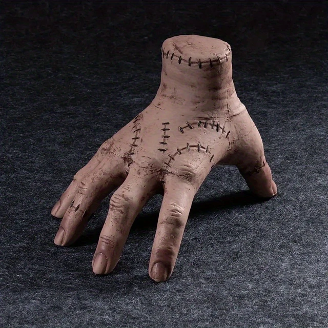 Wednesday Thing Hand From Addams Family Cosplay Latex Figurine Home Decor  Desktop Crafts Halloween Party Costume Prop Toy