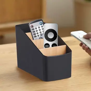 Organizzatore per telecomando Supporto per telecomando TV per tavolo Scatola portaoggetti da tavolo multiuso Organizzatore per soggiorno camera da letto