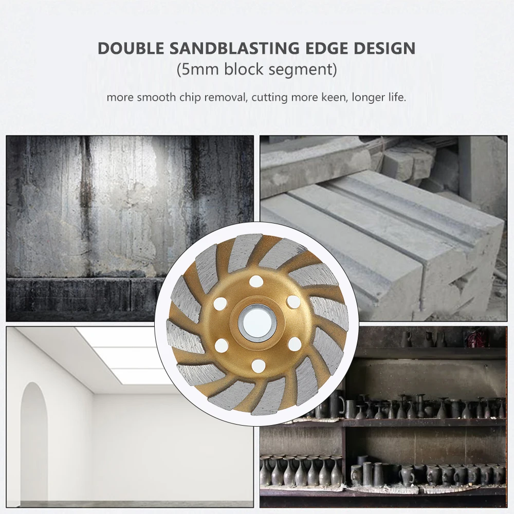 4/5 in Diamond Grinding Disc Angle Grinder Disc Polishing Cup Wheel Abrasive Tools for Concrete Granite Stone Ceramic grinding disc abrasive wheel grinding wheel