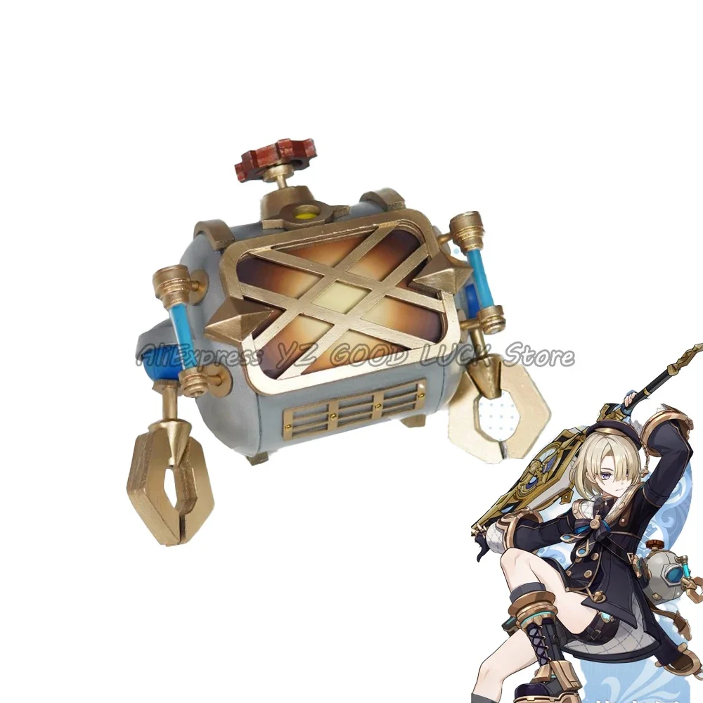 

Game Genshin Impact Freminet Cosplay Diving Backpack Bags Props Accessories Claws move Halloween Anime Freminet Wigs Shoes Boot
