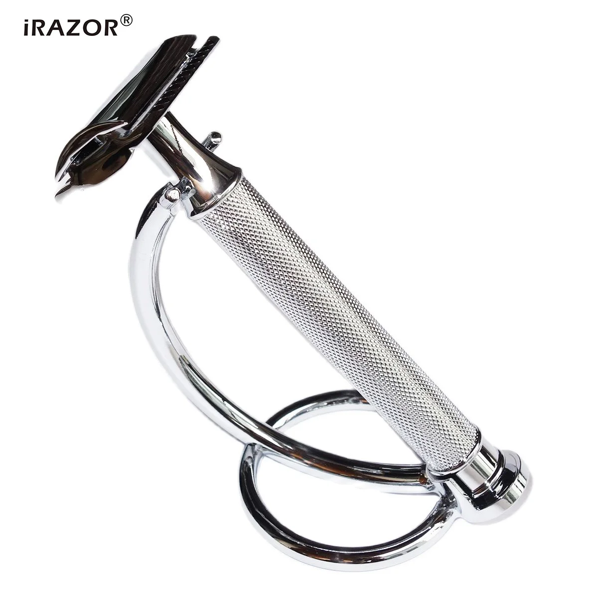 iRAZOR-New-Classic-Double-Edge-Safety-Razor-Manual-Shaver-Kit-with-1 ...