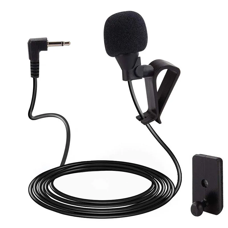 For Pioneer Stereo Radio Receiver CD-VM1 4.5V External Microphone 2.5mm Connector Plug Directional For PC Auto