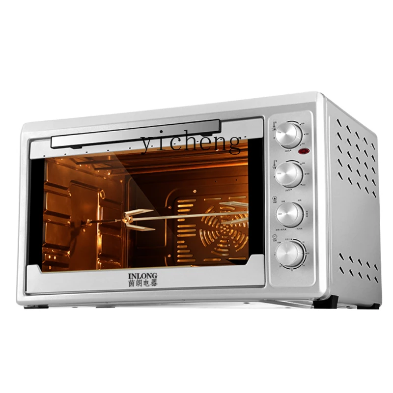 Tqh Household Electric Oven Air Flat Integrated Private Room Baking Cake Pizza Large Capacity Commercial Barbecue Oven