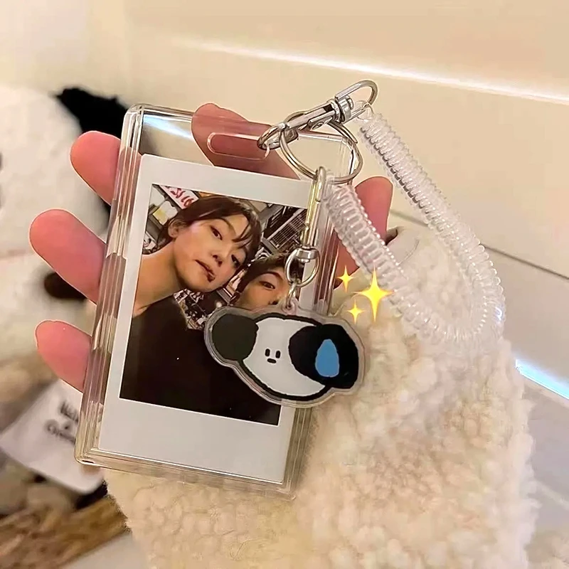 KPOP-Pochettes pour cartes photo, cool et transparentes