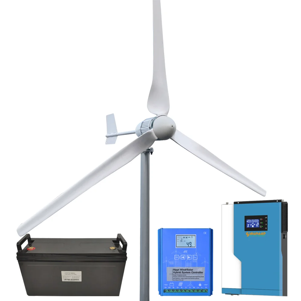 Fast Delivery In Poland 5000w Horizontal Wind Turbine Generator 48v 96v