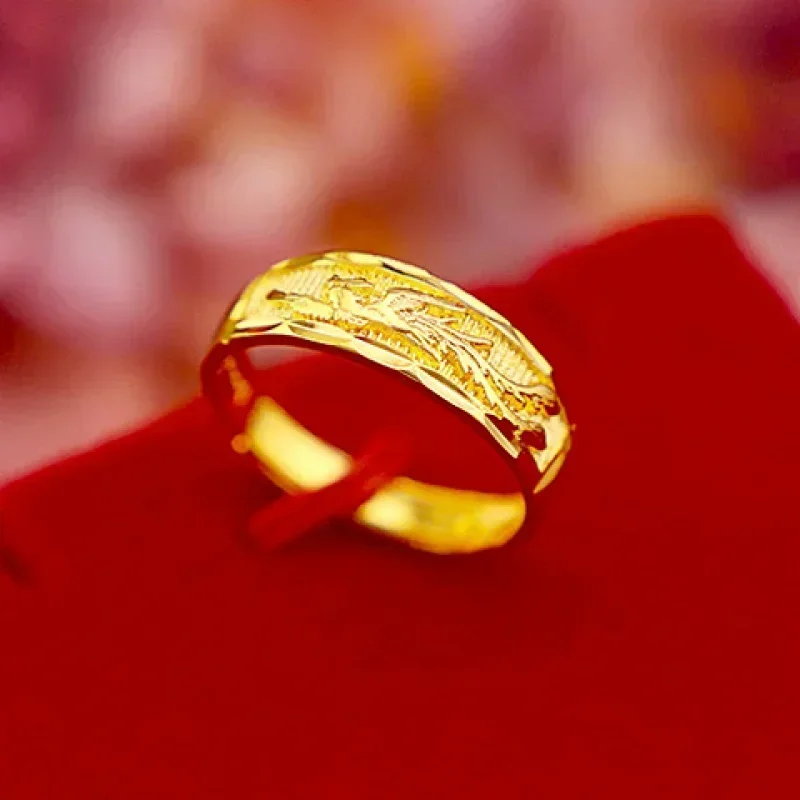 ZHOU LIU FU Pulsera De Oro Sólido De 24K, Auténtica Joya De Oro