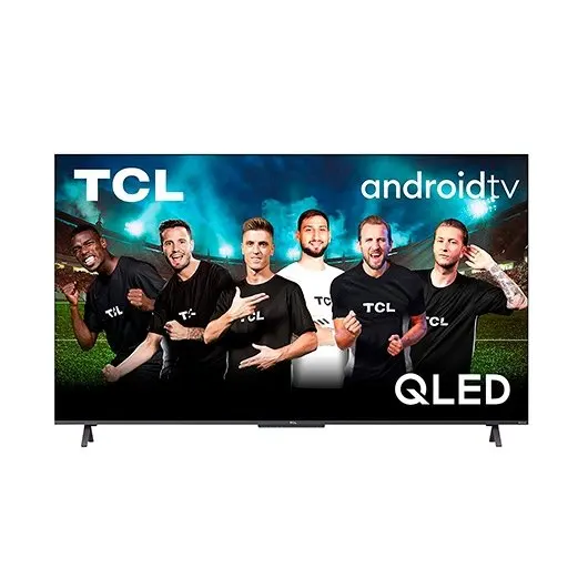 TCL чем QLED 55C725-TV 55 дюймов разрешение Smart TV 4K HDR Pro многоформатный Game Master sound Ony |