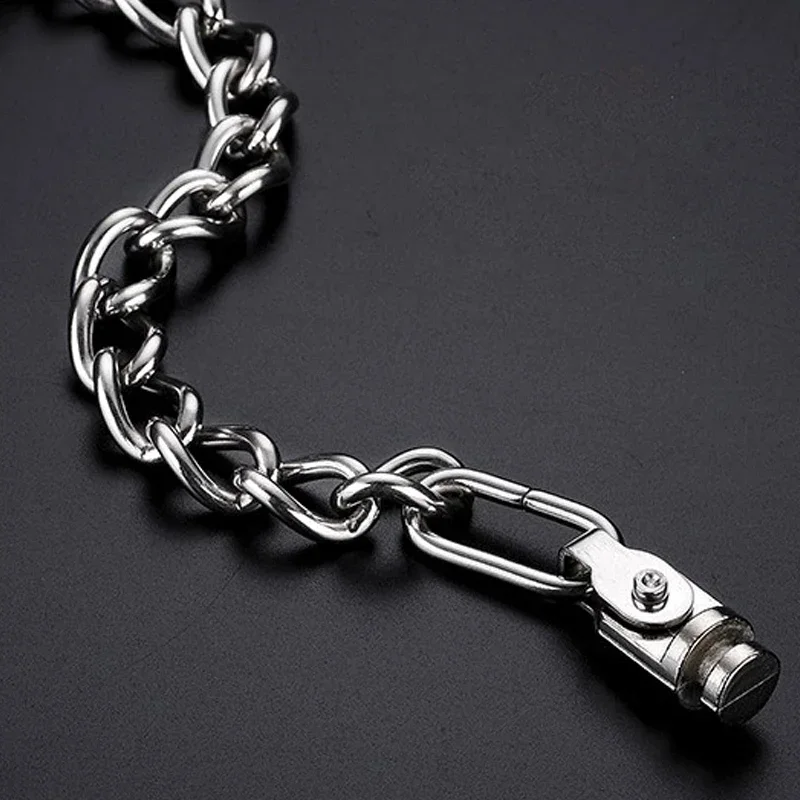 Description Picture 5 of itemStainless Steel Anti-theft Chain Non-perforated Hotel Door Chain Buckle Security Door Latch Deadbolt Window Accessorie