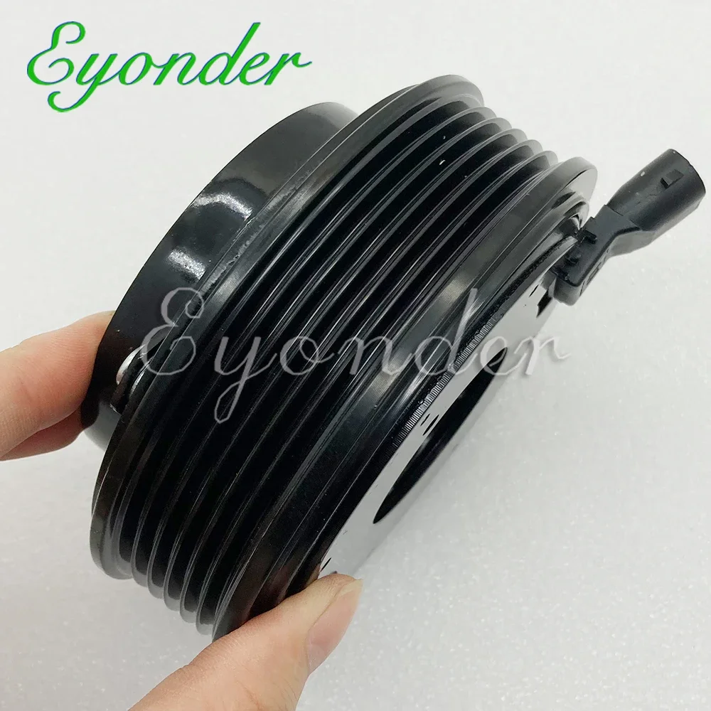 AC Magnetic Clutch AC A/C Compressor Clutch Pulley for SSANGYONG Actyon Korando Rexton 2.0 Diesel D27DT 749004 SYMC 6711303011 6711303211