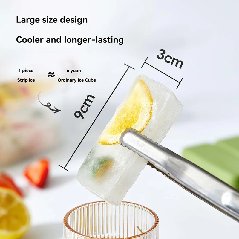 HOT SALE Outdoor Ice Block Molds For Whiskey,Reusable Reinforced Silicone Molds Cold Plung Ice Mold Maker Box