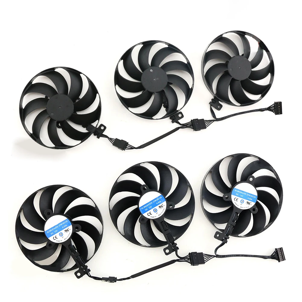 Per Asus Rtx3090 3080 3070 3060 3080Ti 3070Ti 3060Ti Tuf Gaming Gpu Della Scheda Grafica Fan Cf9010U12D 87 Millimetri