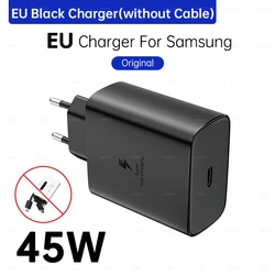 Super Fast 45W USB - C Charger with 2M Cable - Only Black EU Plug