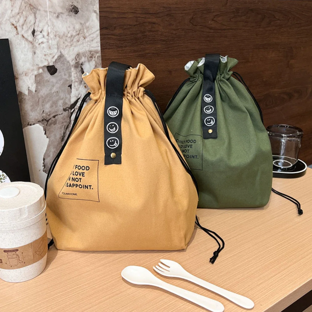 Insulated Thermal Lunch Tote Bag - Reusable Food Storage Carrier for Work, Travel, and Picnics