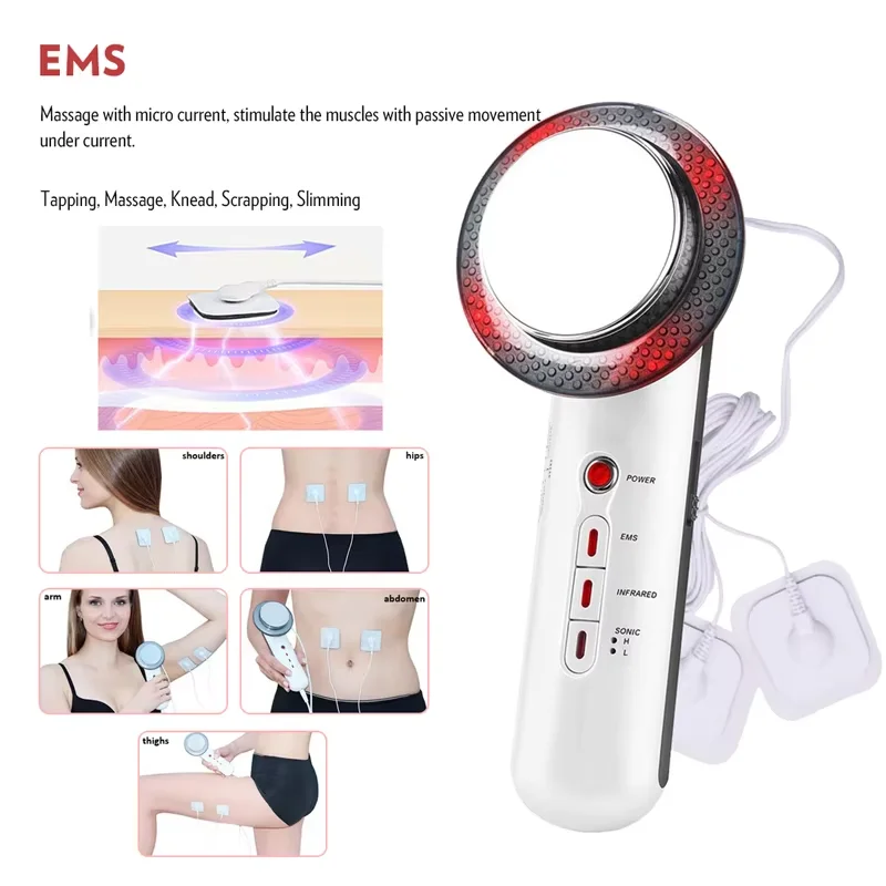 3 IN 1 SLIMMING MACHINE 超音波 ボディケア 美容機器 Amazon.co.jp: キャビテーション 超音波美顔器 美容器 一台多役