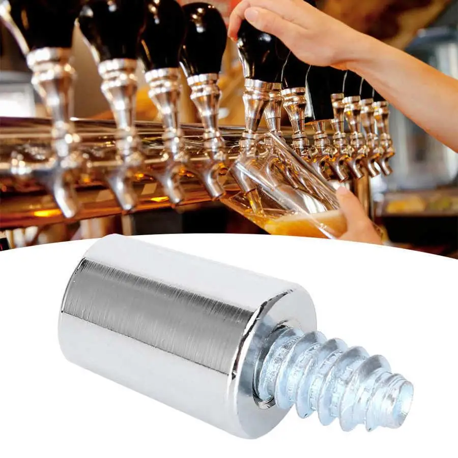 Description Picture 3 of item304 Stainless Steel Beer Tap Handle Set with Standard Ferrule - Home Brewing Bar Accessories (5x3x2cm)