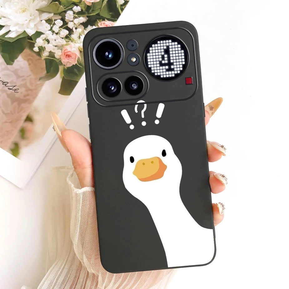 Cute Lucky Letters Fashion Cartoon Painted Cover Case