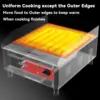 Electric Countertop Griddle,Flat Top Griddles with Non-Stick 2/5" Thick Iron Cooking Plate for Restaurant and home use-120V/1750 4