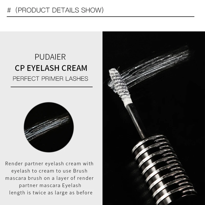 Eyelash Primer Creamy Mascara Primer Lengthing Volume Lash Curling