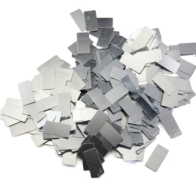 

1000PCS Block Steel Plate Steel Sheet Special Packing Box Accessories Block High Quality Iron Sheet For Box
