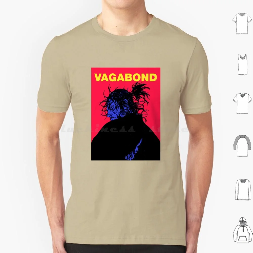 Vagabond T Shirt Uomo Donna Bambini 6Xl Vagabond Musashi Mitamoto Takezo Shinmen Kojiro Sasaki Miyamoto Musashi Starboy Anime Manga
