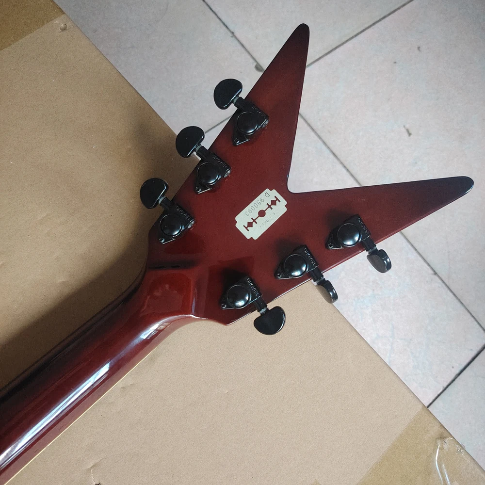 Blue Flame Maple Top Electric Guitar