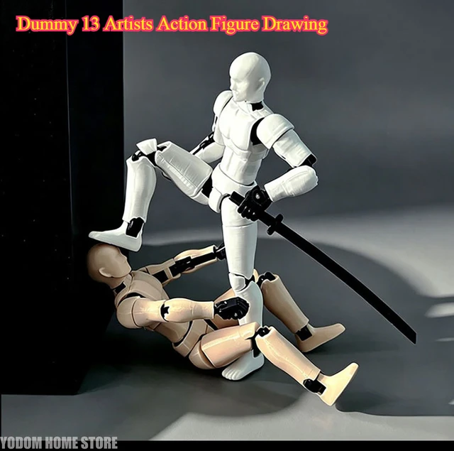 Dummy 13 Artists Action Figure Drawing - Model for Sketching Painting Human Mannequin Body Kun Doll 1