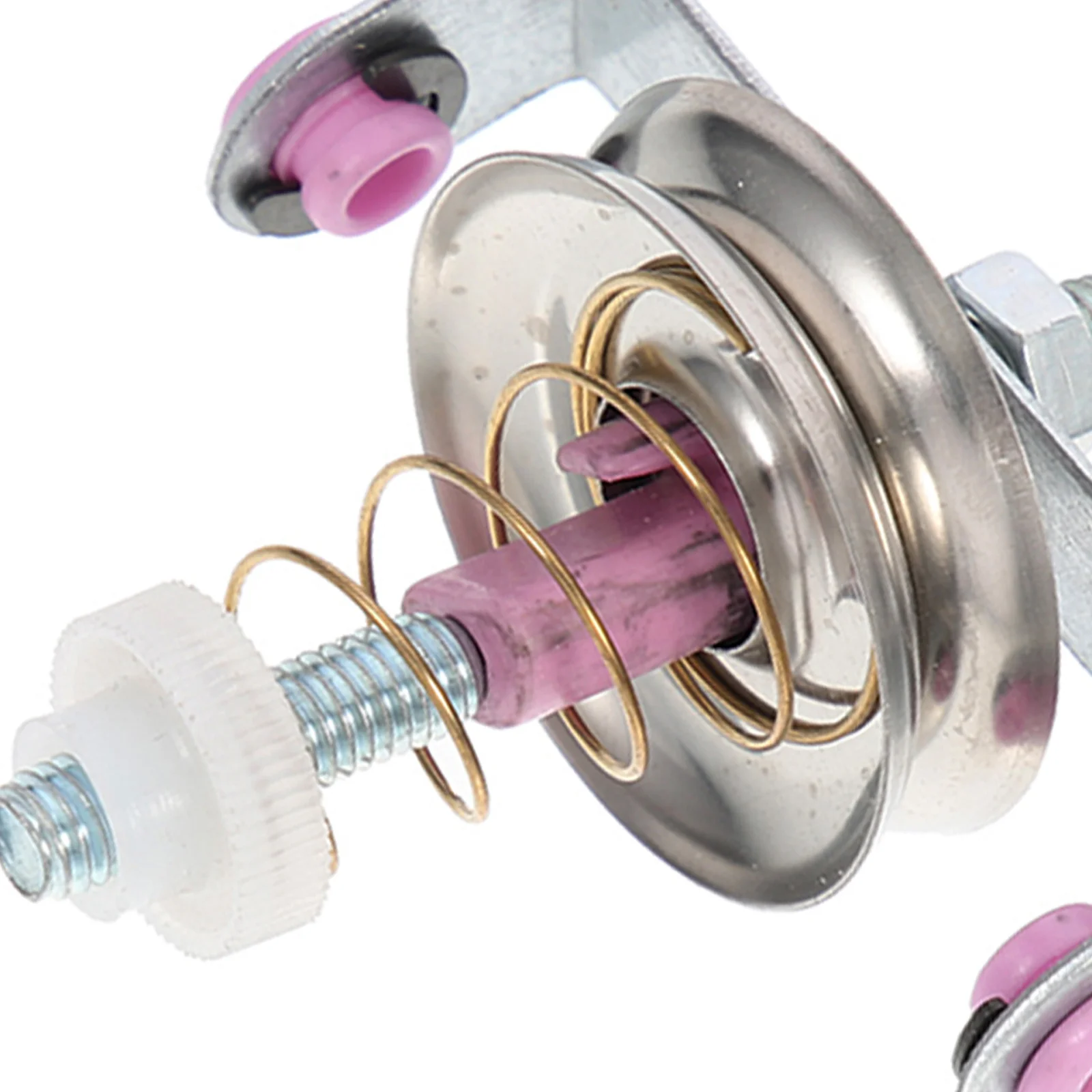 Tenditore del nastro per macchina per maglieria Controllo della tensione del filato Accessori per telaio per tessitura Strumento di tensionamento della cinghia di regolazione del filo - immagine 2