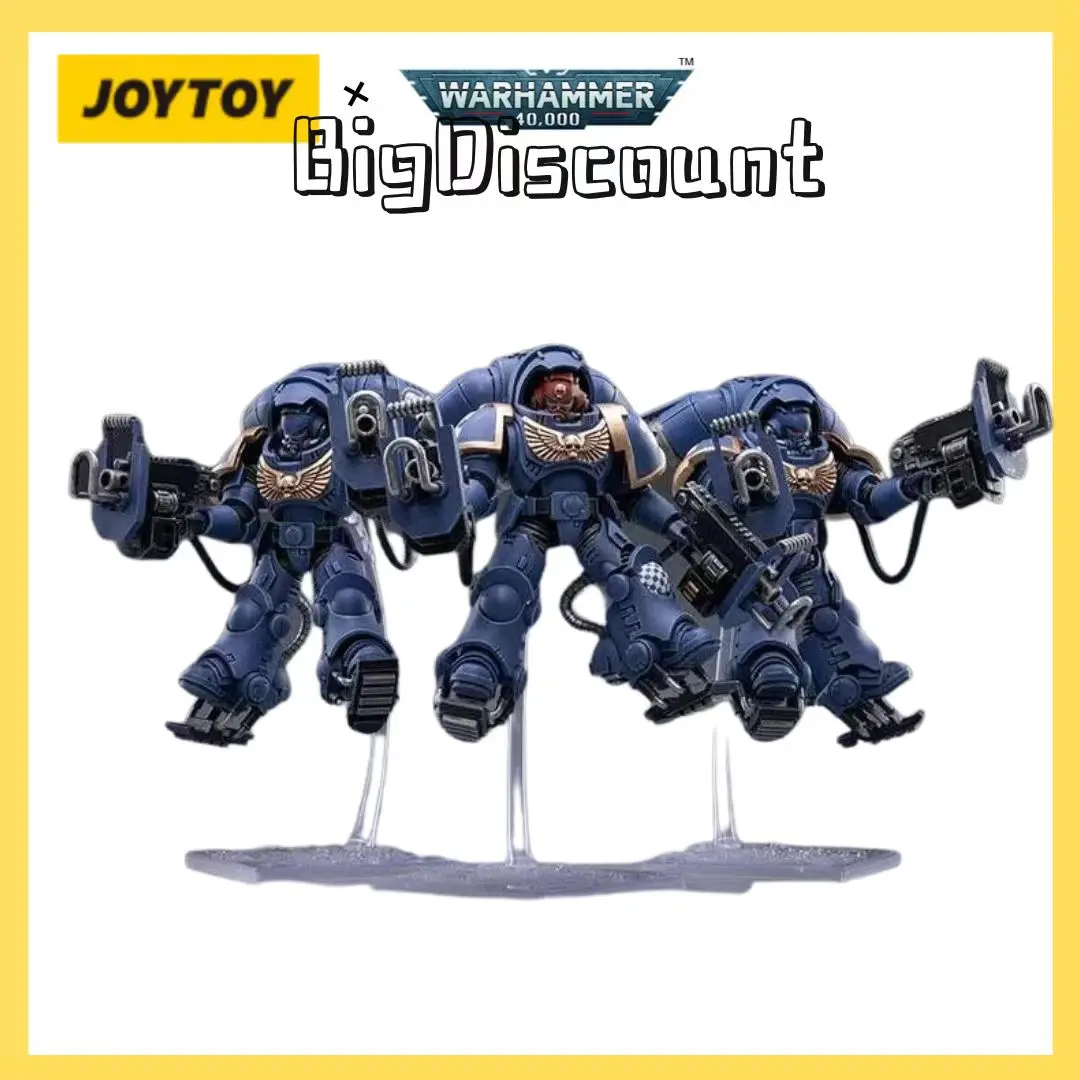 

[IN STOCK] JOYTOY 1/18 Action Figure (3PCS/SET) Primaris Inceptors Anime Collection Military Model Free Shipping