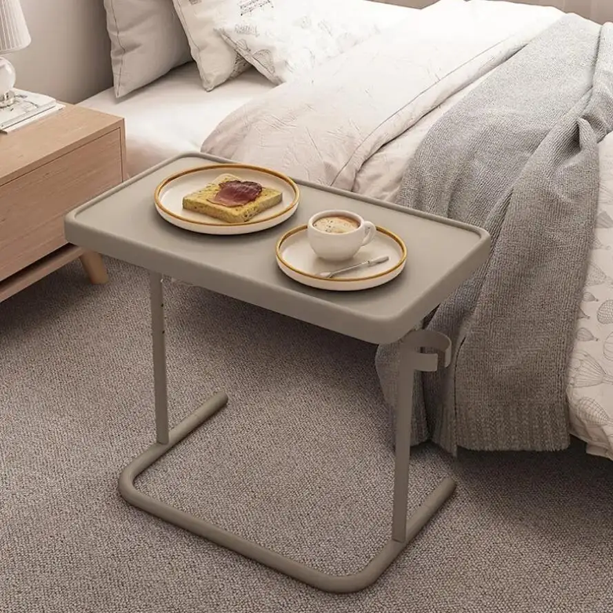1pc Standing Desk, Bedside Table, Lifting Computer Table, Home Lifting Small Desk, Laptop Table, Sofa Side Table