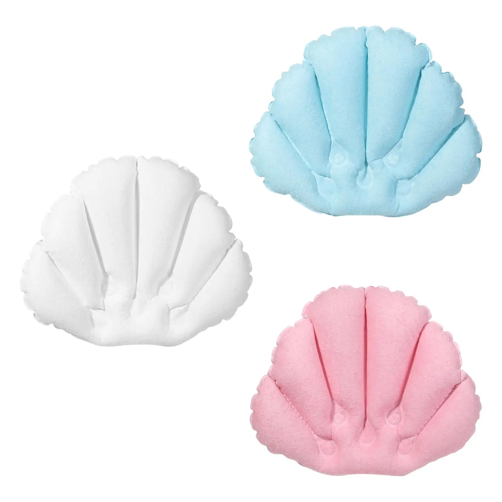 Bath Pillow Bath Pillow for Tub Slip with Suction Cups Headrest SPA Bathtub Head Rest