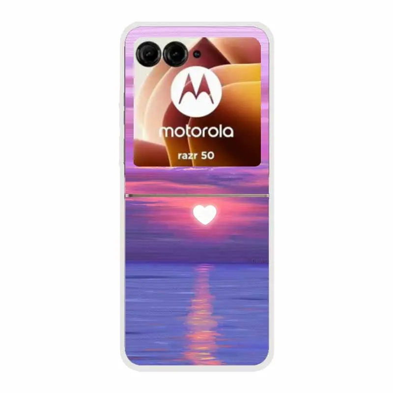 Cartoon Design Transparent Hard Plastic Back Cover Case