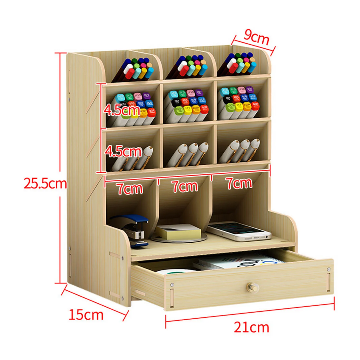 Рисунок 4 - Деревянный Настольный Органайзер «сделай сам»