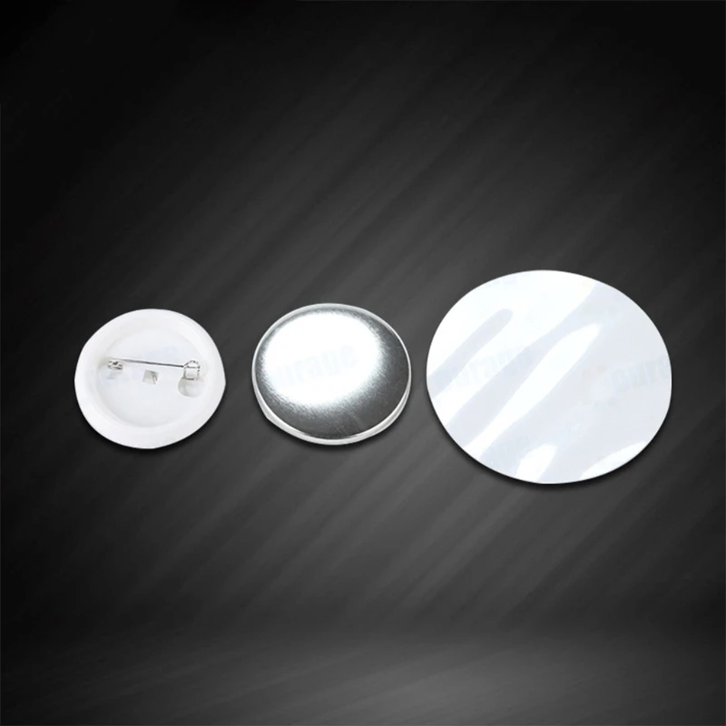 

100 комплектов, металлические пустые значки, персонализированные броши, сделай сам, кабошон, рюкзак, одежда, булавка, детали для