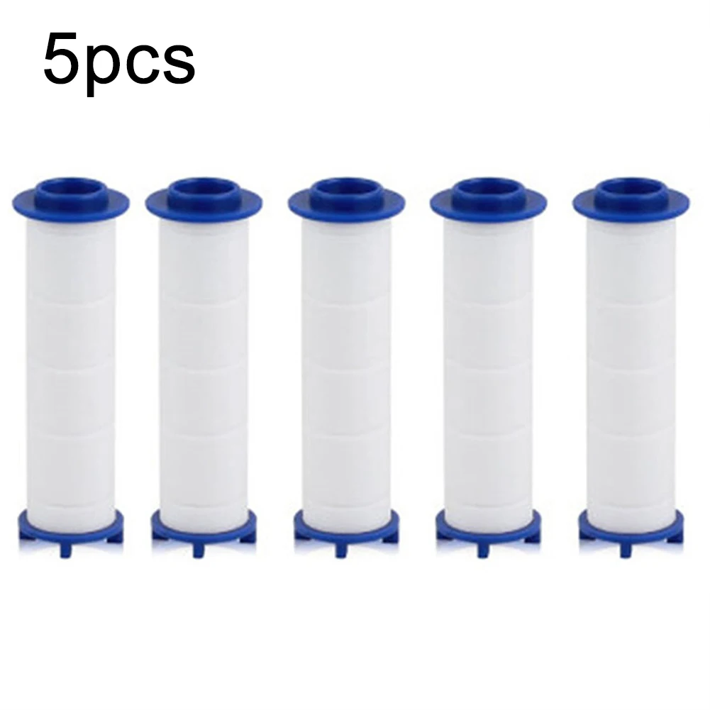 

5Pcs Replacement Shower Head Cotton Filter Set Water Purification 8.5cm 3.34inch Length For Shower Water Cleaning