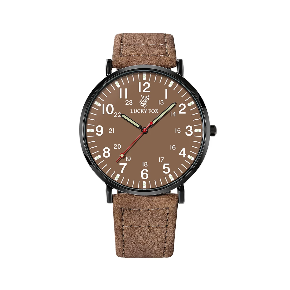 ساعة LUCKY FOX كلاسيكية فاخرة وبسيطة كاجوال كوارتز...