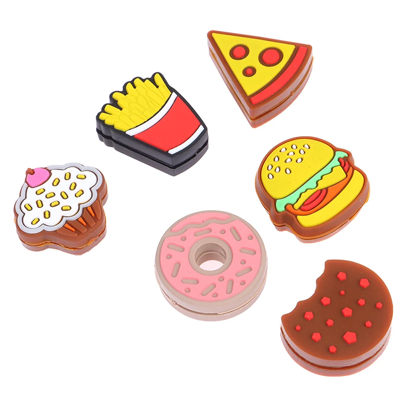 2022 New Silcone Pizza Cookie Tennis Racket Vibration Dampener Shock Absorber Tennis Racquet Dampers Tennis Accessories