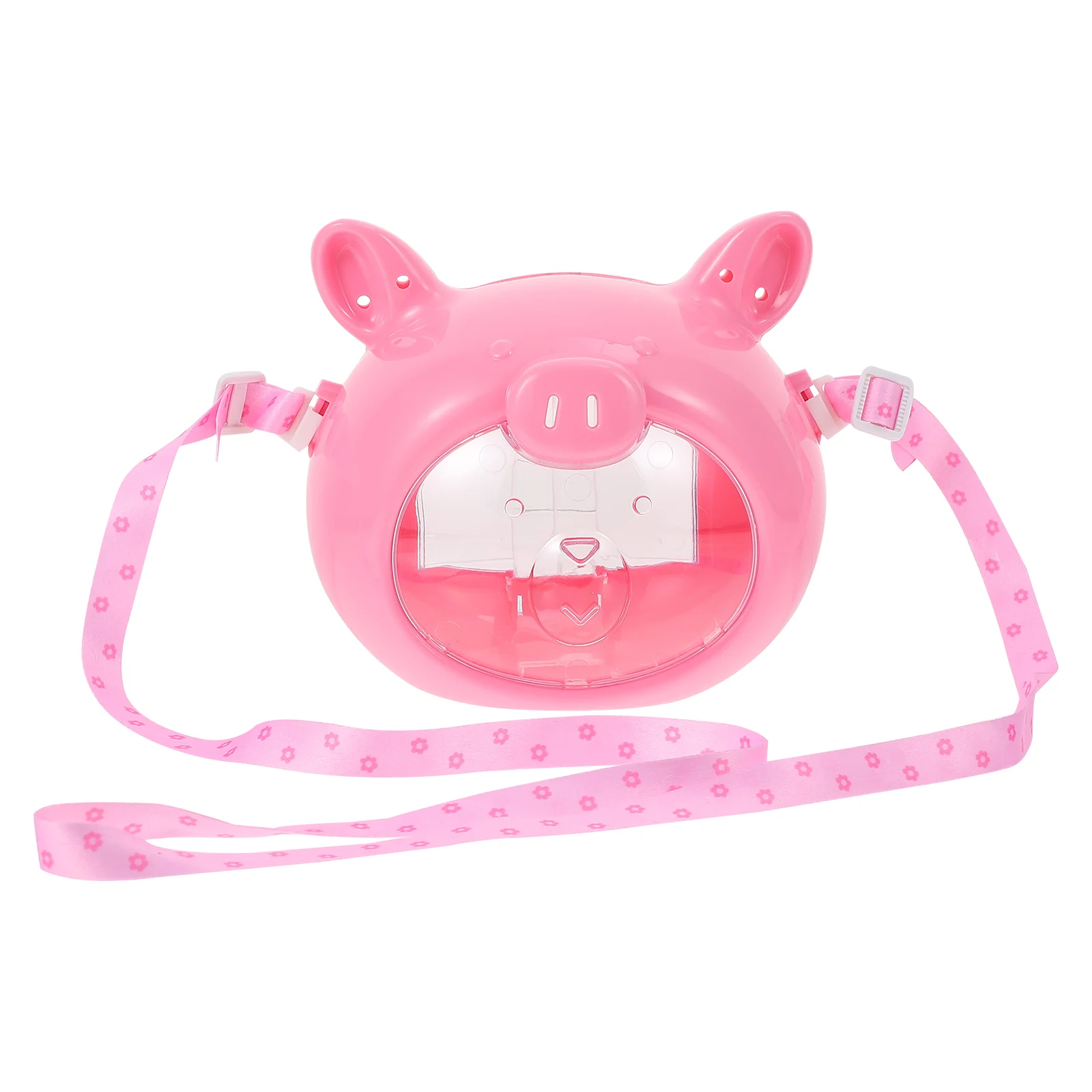 

Hamster Takeaway Cage Outgoing Hedgehog Carrier Case Guinea Pig Squirrel Small Animal Pet Pink Carrying Travel