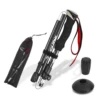 Lightweight Collapsible Trekking Pole Five-fold Walking Stick  Hiking Camping Backpacking Aluminum Alloy Trekking Pole 1