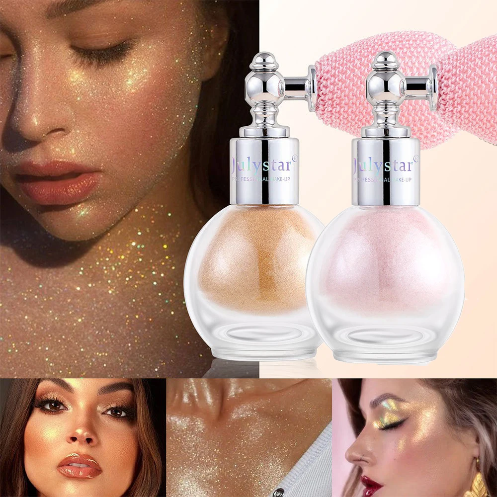 Fairy Shine Body Glitter Spray Highlighter Powder Diamond High