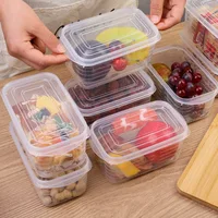 Boîte de rangement pour réfrigérateur, organisateur de fruits et légumes pour congélation, boîte de conservation de la viande fraîche avec couvercle pour le rangement dans la cuisine 3