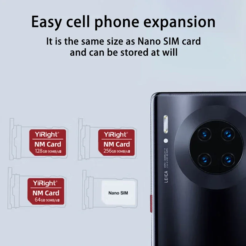 YiRight NM Memory Card Mate 20/30/40/P40/P30 NNOVAA 5/7 HHONORR Enjoy 20P 128GB 256GB Card NM Memory 64G for HUAWEII Phone