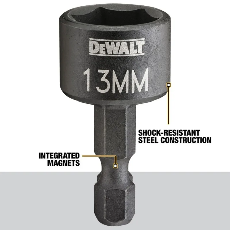 DEWALT N597434/DT7462 N597284/DT7463 N597437/DT7464 8/10/13MM Compact Nut Driver Power Tool Accessories