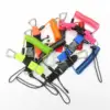 Scuba Safety Diving Lanyard Coil Rope with Quick Release Buckle Red 5