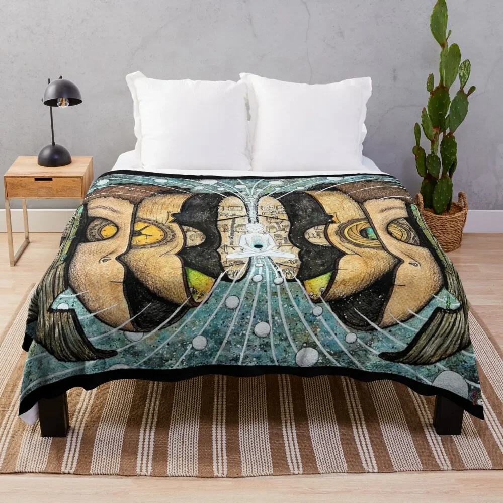 

Inside the mask Throw Blanket Baby Fashion Sofas Kid'S Blankets