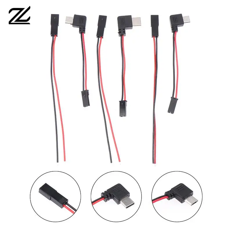 Фото Интерфейс для мотоцикла USB-Micro Type C 90 градусов штекер + JST штекер USB к JST/SYP терминальный интерфейс Кабельный соединитель №3