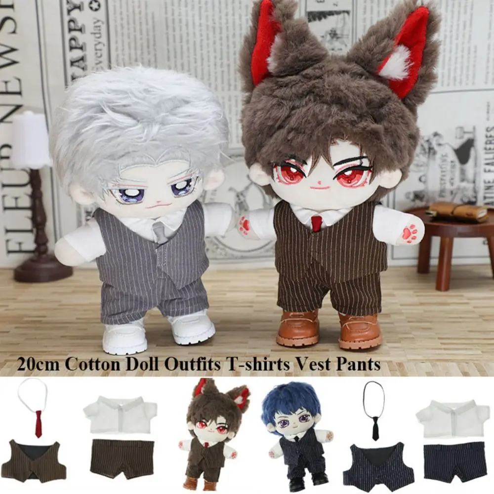 

20 см куртка для куклы, брюки, Ранняя футболка, жилет для 1/12 BJD куклы, рубашки, галстуки, костюмы, модная повседневная одежда, аксессуары для кукол своими руками