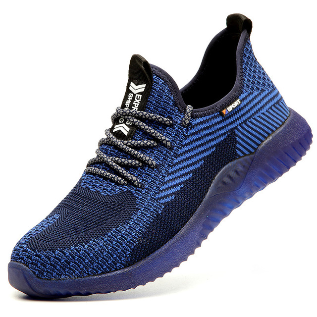 Work Sneakers Safety Shoes Men Steel Toe Puncture-Proof Safety Boots Indestructible Shoes Work Men Boots Industrial Shoes