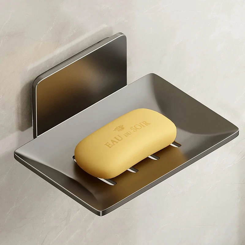 Soap Holder Bathroom Soap Tray Wall Mounted Soap Sponge Holder For Kitchen