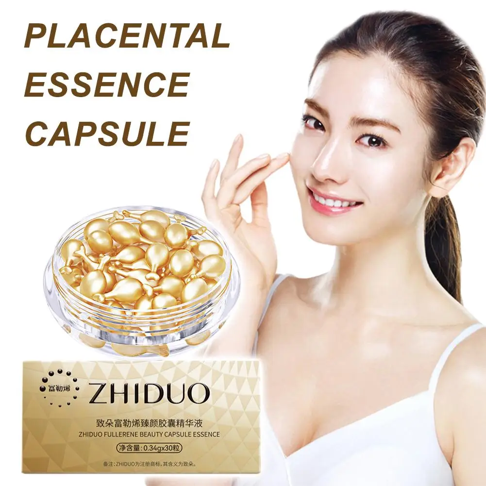 Face Serum Capsule Essence 30pcs Serum Face Anti-Aging Lifting Visage Skin Care Anti Aging Serum Korean Makeup пудра для лица art visage perfect skin тон 211 тёплый беж